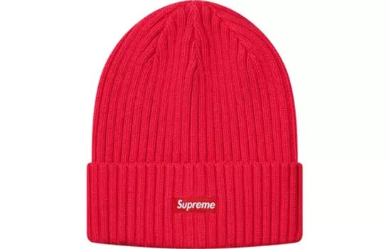 Supreme Ярко-красная шапка SS21