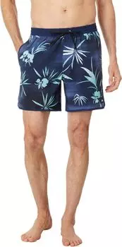 Surfsilk Scallop 17 дюймов Volley Quiksilver, цвет Naval Academy