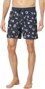 Surfsilk Scallop 17 дюймов Volley Quiksilver, цвет Midnight Navy
