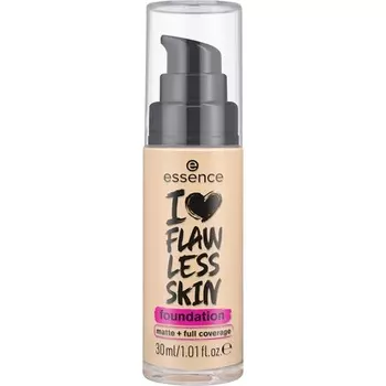 Сущность I LOVE FLAWLESS SKIN Тональный крем № 30 Матирующий на длительный срок Мгновенный результат Веганский Безмасляный фильтр UVA и UVB SPF 20 Без отдушек 30 мл Essence