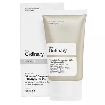 Суспензия The Ordinary Vitamin C Suspension 23% + HA Spheres 2% Serum With Vitamin C And Hyaluronic Acid, 30 мл