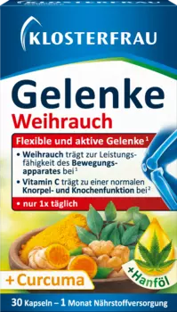 Суставы Куркума+Ладан 23г Klosterfrau