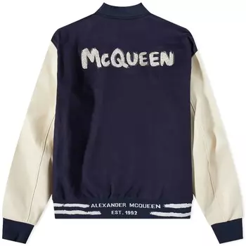 Сувенирная куртка Grafitti Back Logo Alexander McQueen