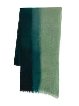 Suzusan кашемировая шаль, зеленый