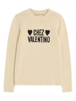 СВИТЕР CHEZ VALENTINO Valentino Garavani, нейтральный