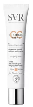 SVR Clairial CC Creme, вечерний консилер для светлого тона кожи, SPF50+, 40 мл Filorga