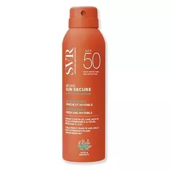 SVR Sun Secure Brum, spf 50+, биоразлагаемый спрей, 200 мл