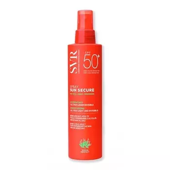 Svr Sun Secure Невидимый увлажняющий спрей Spf50+ Ultra Light 200 мл, Svr Sole