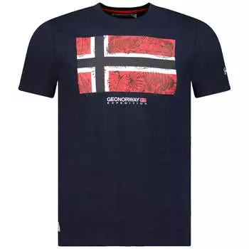 Sw1239Hgno мужская футболка с коротким рукавом Geographical Norway, синий