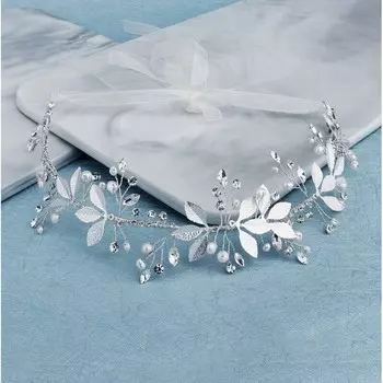 Свадебная повязка для волос OPS25 Upominkarnia