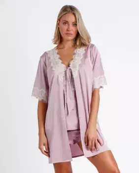 Свадебное платье с рукавом 3/4 и деталями нижнего белья Admas, белый