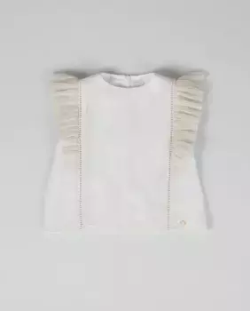 Свадебный топ для девушек NANOS, белый