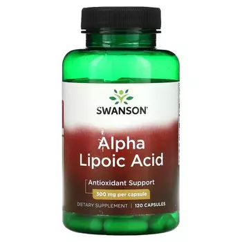 Swanson Alpha Lipoic Acid Antioxidant 300 mg, 120 капсул