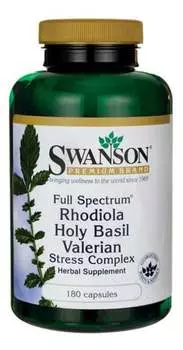Swanson, БАД, стресс-комплекс FS, 180 капсул