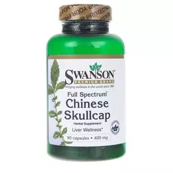Swanson, Китайская тюбетейка полного спектра, 90 капсул