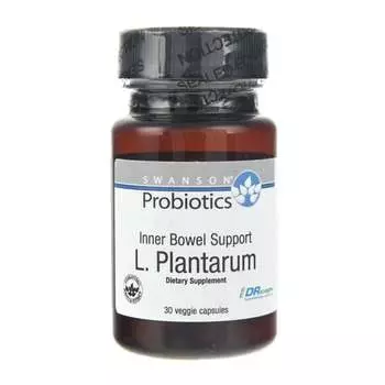 Swanson, Пробиотик L.Plantarum, 30 капсул