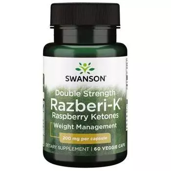 Swanson, Разбери-К двойной силы 200 мг 60 растительных капсул