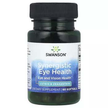 Swanson, Synergistic Eye Health, 60 мягких таблеток