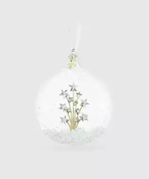 Swarovski Декоративная фигурка Annual Edition Decoration Ball 2024, белый