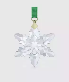 Swarovski Декоративная фигурка Annual Edition Decoration Little Snowflake 2024, белый