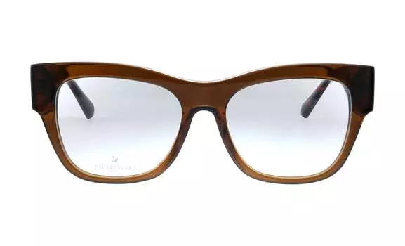 Swarovski SK 5228 050 51 мм Женские квадратные очки 51 мм, темно-коричневый