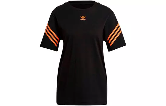 Swarovski X Футболка мужская черная Adidas Originals, черный