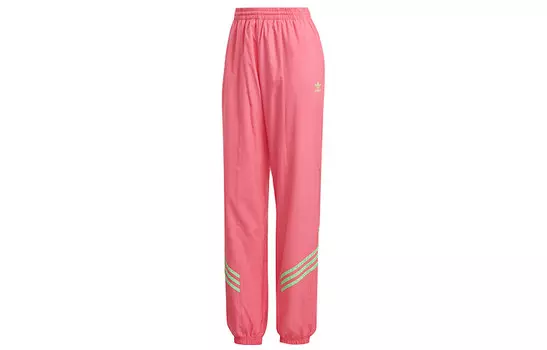 Swarovski X Knit спортивные штаны женские розовые Adidas Originals