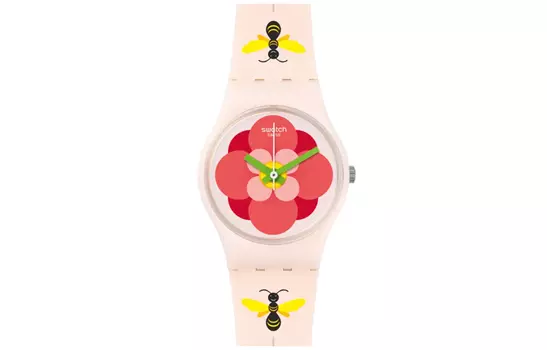 SWATCH Часы унисекс 25 мм розовые LM140