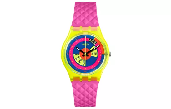 SWATCH Часы унисекс 34 мм фиолетовые SO28J700