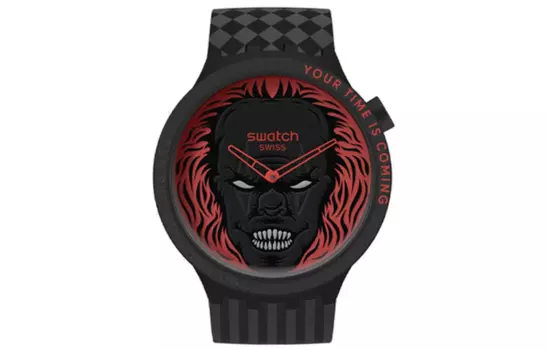 SWATCH Часы унисекс 47 мм черные SB01B128