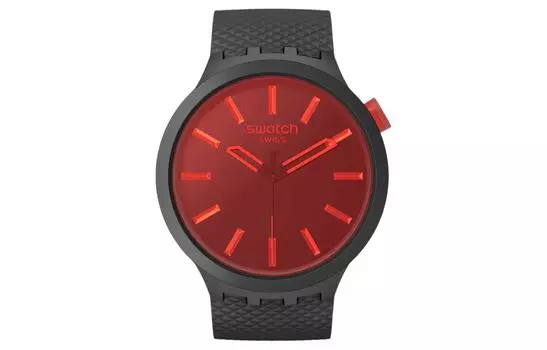 SWATCH Часы унисекс красные SB05B111