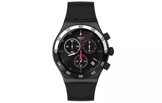 SWATCH Черные часы унисекс YVB413