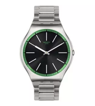 Swatch Мужские часы The May Black Dial