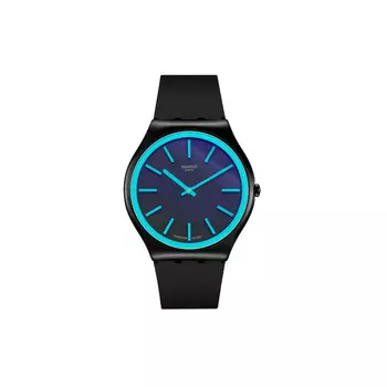 SWATCH Мужские черные часы SS07B111