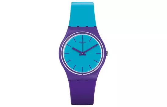 SWATCH Мужские синие часы GV128