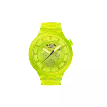 SWATCH Мужские желтые часы SB05J103, 47 мм