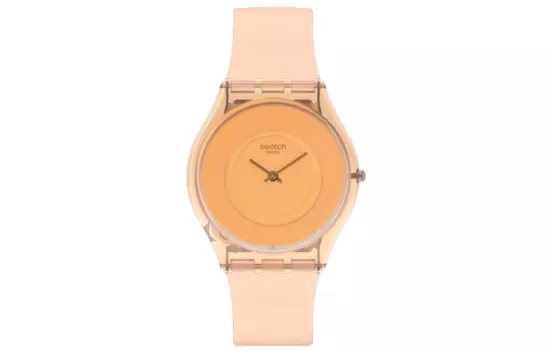 SWATCH Желтые часы унисекс SS08P102