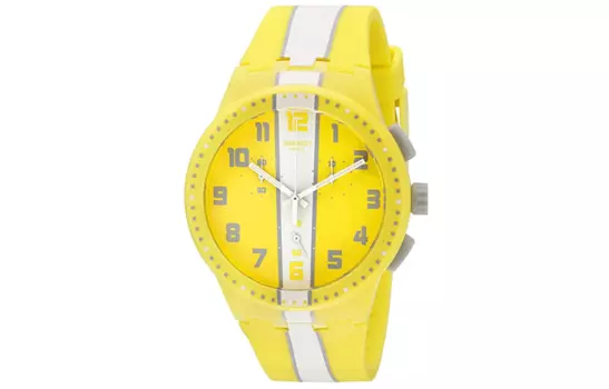 SWATCH Желтые часы унисекс SUSJ100