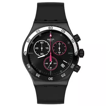 Swatch женские часы The May Black Dial