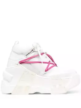 Кроссовки Swear Amazon Platform, белый/розовый