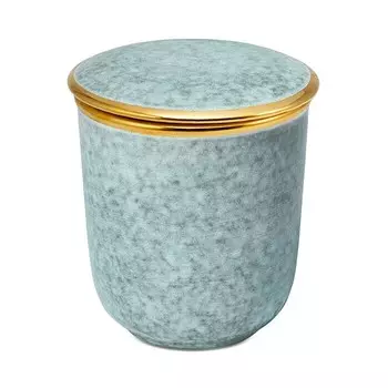 Свеча AERIN Savoy с цветком апельсина, 25 унций, синий