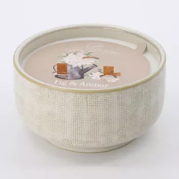 Свеча ароматическая Инжир и янтарь 651г Home & Nature