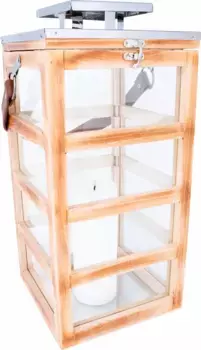 Свеча-фонарь для домашнего дела Home affaire 30х50,5х30 см, цвет natur