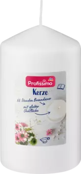 Свеча гладкая 140/80 белая 1 шт. Profissimo