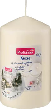 Свеча гладкая 140/80 шампанское 1 шт. Profissimo