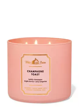 Свеча с 3 фитилями Champagne Toast, 14.5 oz / 411 g, Bath and Body Works