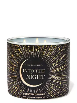 Свеча с 3 фитилями Into the Night, 14.5 oz / 411 g, Bath and Body Works