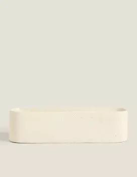 Свеча Zara Home Long Ceramic Candle, белый