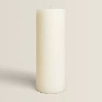 Свеча Zara Home Long Cylindrical, белый