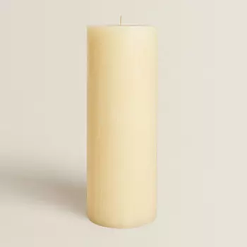 Свеча Zara Home Long Cylindrical, светло-желтый